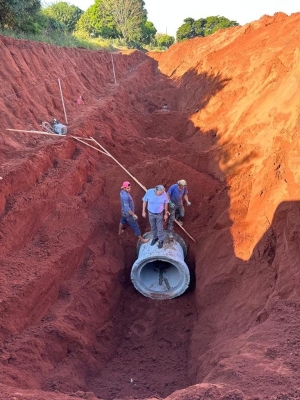 OBRAS DEBAIXO DA TERRA  GALERIAS PLUVIAIS