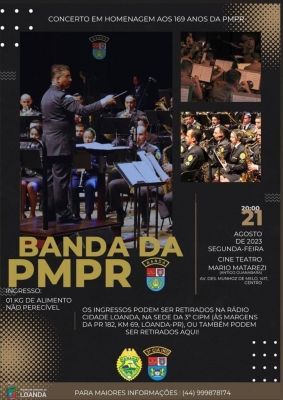 BANDA DA POLÍCIA MILITAR DO PARANÁ.