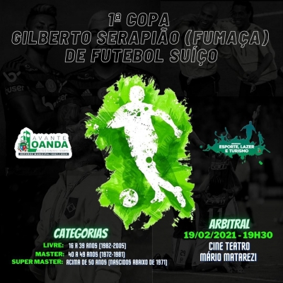 1ª COPA GILBERTO SERAPIÃO (FUMAÇA) DE FUTEBOL SUÍÇO