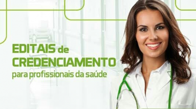 Prefeitura abre credenciamento para contratação de profissionais da saúde.