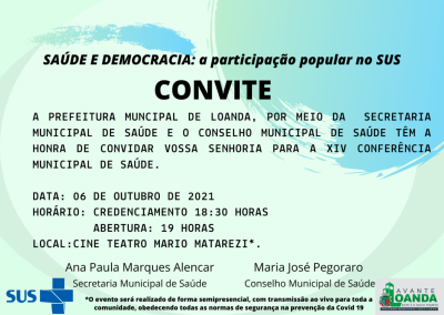 XIV Conferência Municipal de Saúde